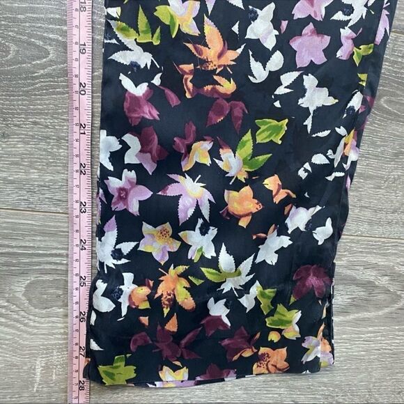 Equipment x Revolve Florence Floral Silk Trouser Pants Sz small - Picture 7 of 10